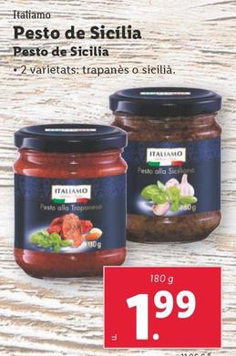 Oferta de Italiamo - Pesto De Sicilia por 1,99€ en Lidl