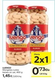 Oferta de Luengo - Mongetes Cuites Baixes En Sal por 1,45€ en Caprabo