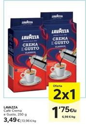 Oferta de Lavazza - Cafè Crema E Gusto por 3,49€ en Caprabo