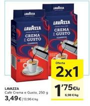 Oferta de Lavazza - Cafè Crema E Gusto por 3,49€ en Caprabo