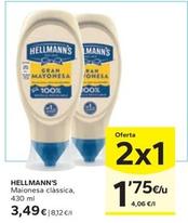 Oferta de Hellmann's - Maionesa Clàssica por 3,49€ en Caprabo