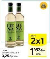 Oferta de Liena - Vi Blanc Viura por 3,25€ en Caprabo