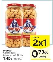 Oferta de Luengo - Cigrons Cuits Baixos En Sal por 1,45€ en Caprabo