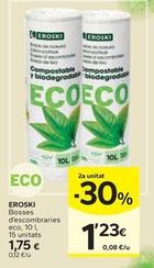 Oferta de Eroski - Bosses D'escombraries Eco por 1,75€ en Caprabo