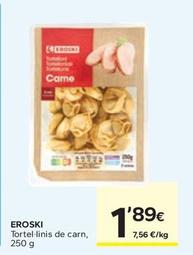 Oferta de Eroski - Tortellinis De Carn por 1,89€ en Caprabo