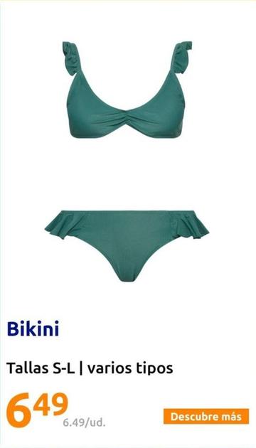 Oferta de Bikini por 6,49€ en Action