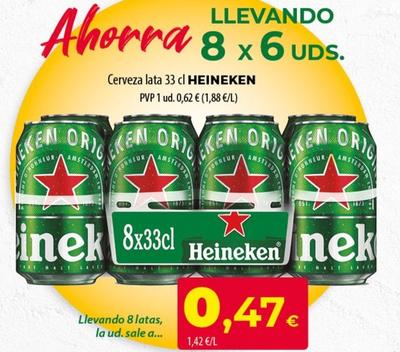 Oferta de Cerveza por 0,62€ en Spar Tenerife
