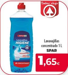 Oferta de Detergente lavavajillas por 1,65€ en Spar Tenerife