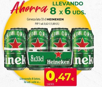 Oferta de Cerveza por 0,47€ en Spar Tenerife