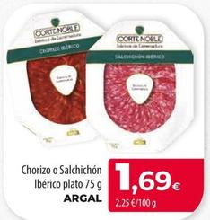 Oferta de Chorizo ibérico por 1,69€ en Spar Tenerife