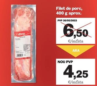 Oferta de Carne por 6,5€ en Sorli
