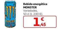 Oferta de Monster - Bebida Energética por 1,45€ en Alcampo