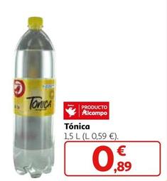 Oferta de Auchan - Tónica por 0,89€ en Alcampo