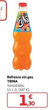 Oferta de Trina - Refresco Sin Gas por 1,3€ en Alcampo