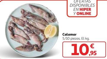 Oferta de Calamar por 10,95€ en Alcampo