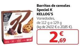Oferta de Kellogg's - Barritas De Cereales Special K por 2,69€ en Alcampo