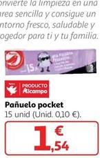 Oferta de Auchan - Panuelo Pocket por 1,54€ en Alcampo