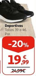 Oferta de Deportivas por 19,99€ en Alcampo