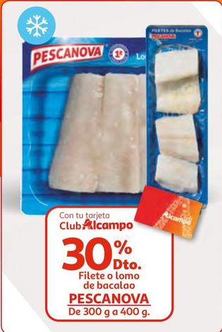 Oferta de Pescanova - Filete O Lomo De Bacalao por 3€ en Alcampo