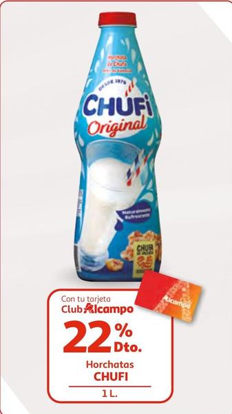 Oferta de Chufi - Horchatas por 3€ en Alcampo