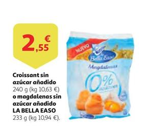 Oferta de La Bella Easo - Croissant Sin Azúcar Añadido O Magdalenas Sin Azúcar Añadido por 2,55€ en Alcampo