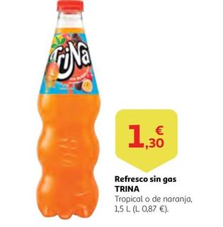 Oferta de Trina - Refresco Sin Gas por 1,3€ en Alcampo
