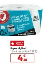 Oferta de Alcampo - Paper Higiénico por 4,38€ en Alcampo