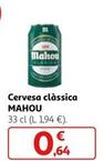 Oferta de Mahou - Cervesa Clàssica por 0,64€ en Alcampo