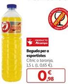Oferta de Beguda Per A Esportistes por 0,98€ en Alcampo