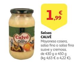 Oferta de Calvé - Salsas por 1,99€ en Alcampo