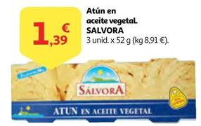 Oferta de Atún en aceite vegetal por 1,39€ en Alcampo