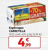 Oferta de Carretilla - Espárragos por 4,99€ en Alcampo