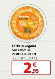 Oferta de Revolu Green - Tortilla Vegana Con Cebolla por 2,95€ en Alcampo