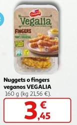Oferta de Campofrío - Nuggets O Fingers Veganos Vegalia por 3,45€ en Alcampo