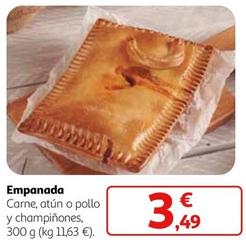 Oferta de Empanada por 3,49€ en Alcampo
