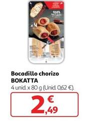 Oferta de Bokatta - Bocadillo Chorizo por 2,49€ en Alcampo