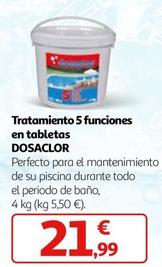Oferta de Tratamiento 5 Funciones En Tabletas por 21,99€ en Alcampo