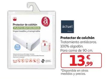 Oferta de Protector De Colchón por 13,99€ en Alcampo