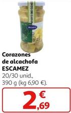 Oferta de Escamez - Corazones De Alcachofa por 2,69€ en Alcampo
