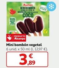 Oferta de Mini Bombón Vegetal por 3,89€ en Alcampo