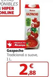 Oferta de Auchan - Gazpacho por 2,88€ en Alcampo