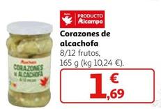 Oferta de Auchan - Corazones De Alcachofa por 1,69€ en Alcampo