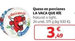 Oferta de La Vaca Que Ríe - Queso En Porciones  por 3,49€ en Alcampo