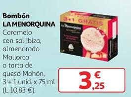 Oferta de La Menorquina - Bombón por 3,25€ en Alcampo