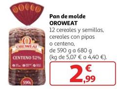 Oferta de Pan de molde por 2,99€ en Alcampo