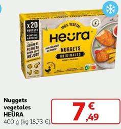 Oferta de Heura - Nuggets Vegetales por 7,49€ en Alcampo