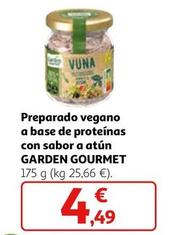 Oferta de Garden Gourmet - Preparado Vegano A Base De Proteínas Con Sabor A Atún por 4,49€ en Alcampo