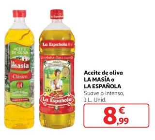 Oferta de La Española - Aceite De Oliva La Masia por 8,99€ en Alcampo