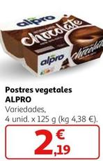 Oferta de Alpro - Postres Vegetales por 2,19€ en Alcampo