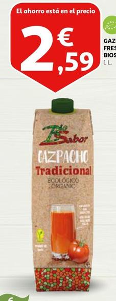 Oferta de Biosador - Gazpacho Fresco Eco por 2,59€ en Alcampo